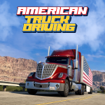 Play American Truck Driving