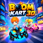 Play Boom Kart 3D now!