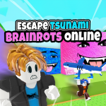 Play Escape Tsunami Brainrots Online