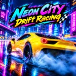 Play Neon City Drift Racing