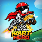 Play Stickman Kart Hero now!