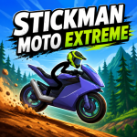 Play Stickman Moto Extreme now!